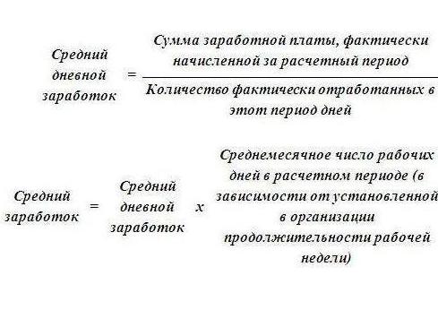 1914260 расчёт среднемесячного заработка