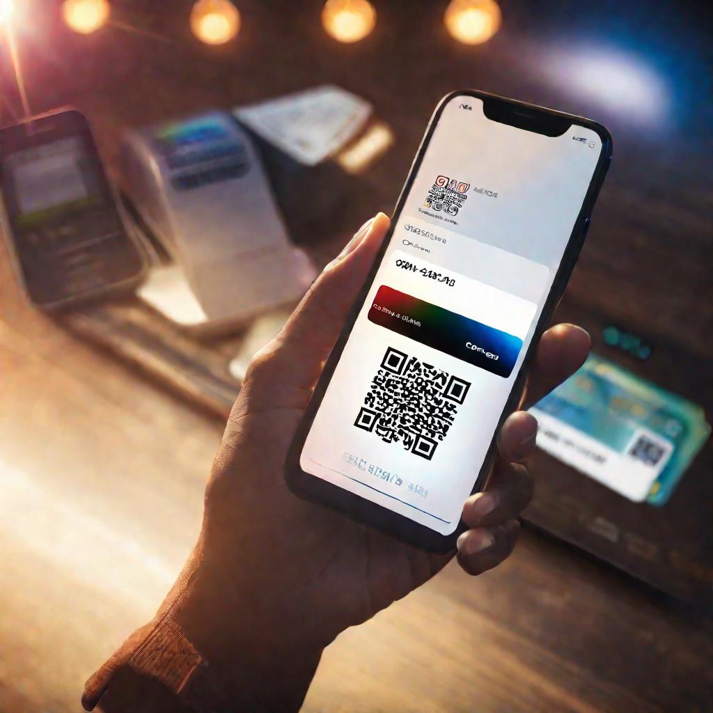 3473796 Оплата картой через QR-код.