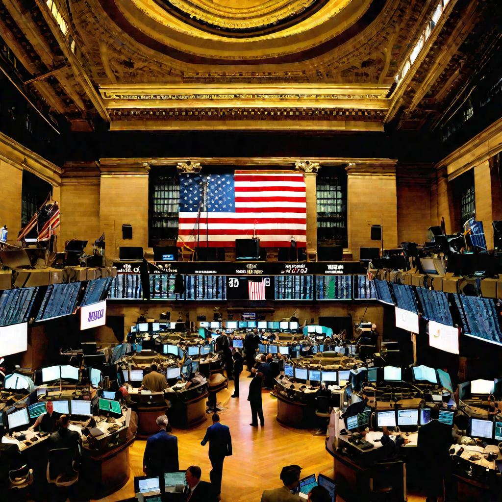 3541383 Торговый зал NYSE
